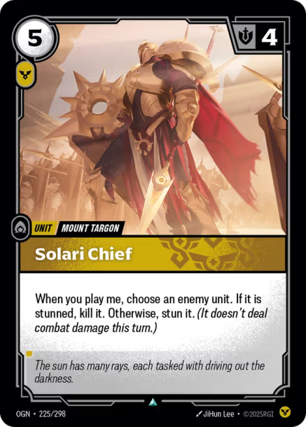 SOLARI CHIEF - OGN-225/298