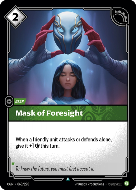 MASK OF FORESIGHT - OGN-060/298