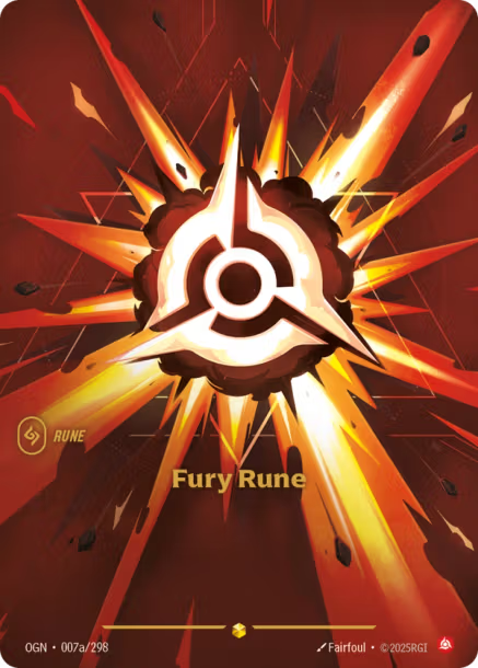 FURY RUNE - OGN-007a/298