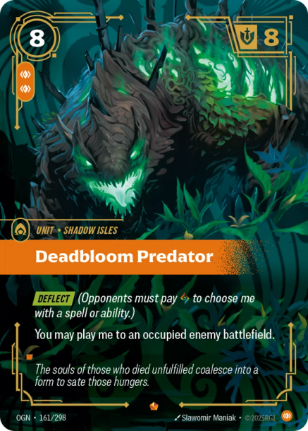 DEADBLOOM PREDATOR - OGN-161/298