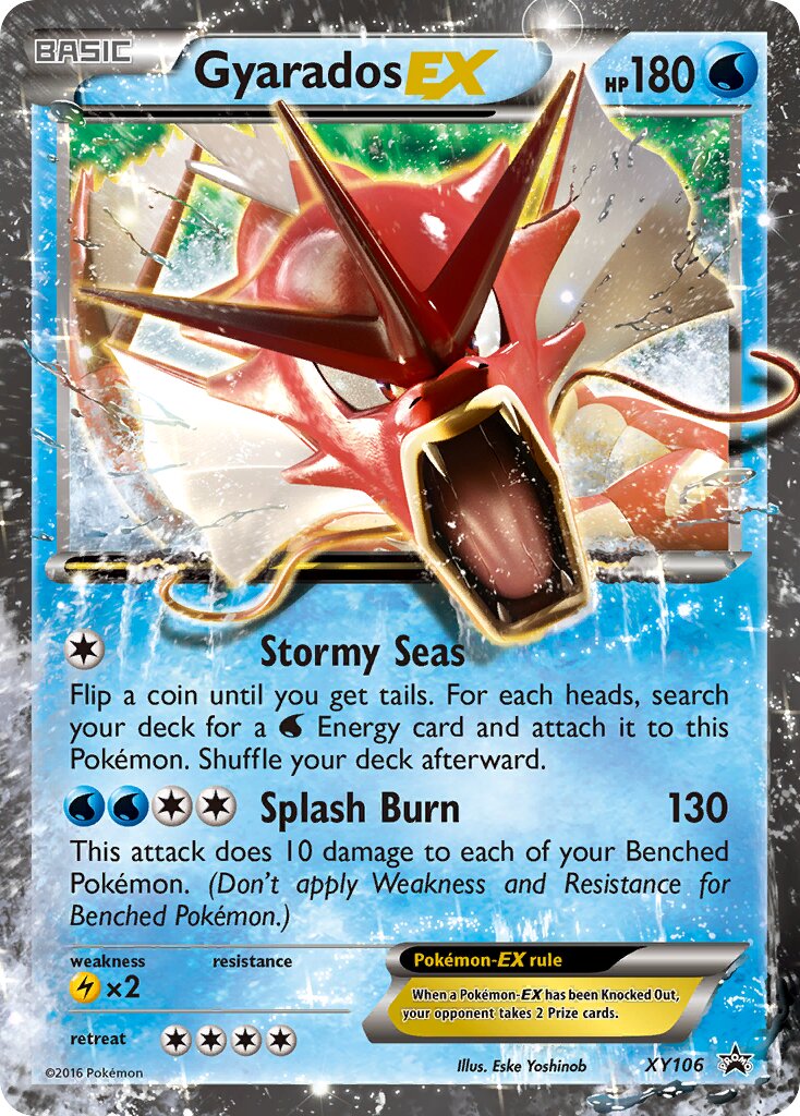 Gyarados-EX - XY106 - Promo (Inglés Foil LP)