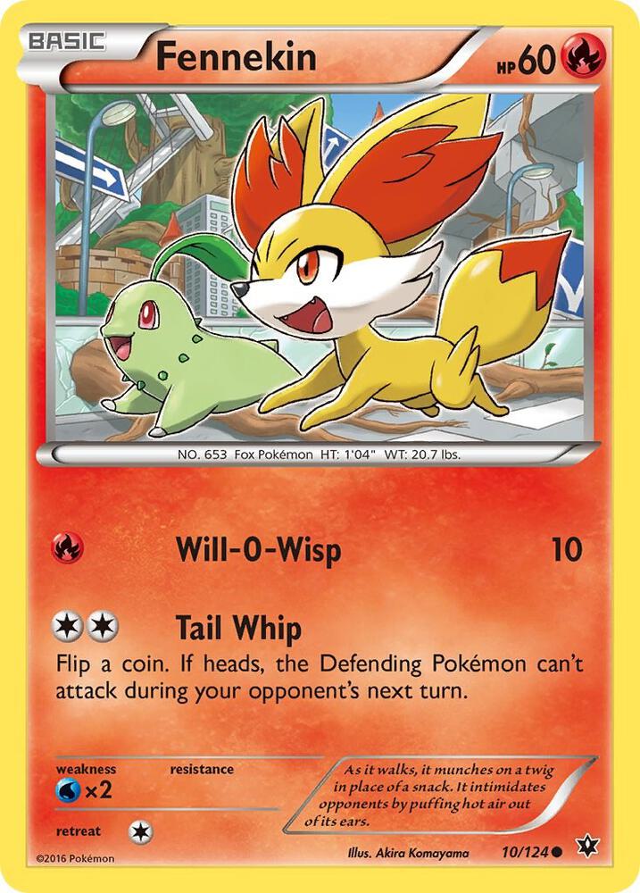 Fennekin - 10/124 - Common (Español NM)