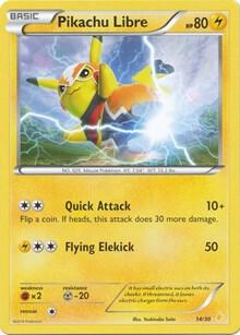 Pikachu Libre - 14/30 - Common (Inglés LP)