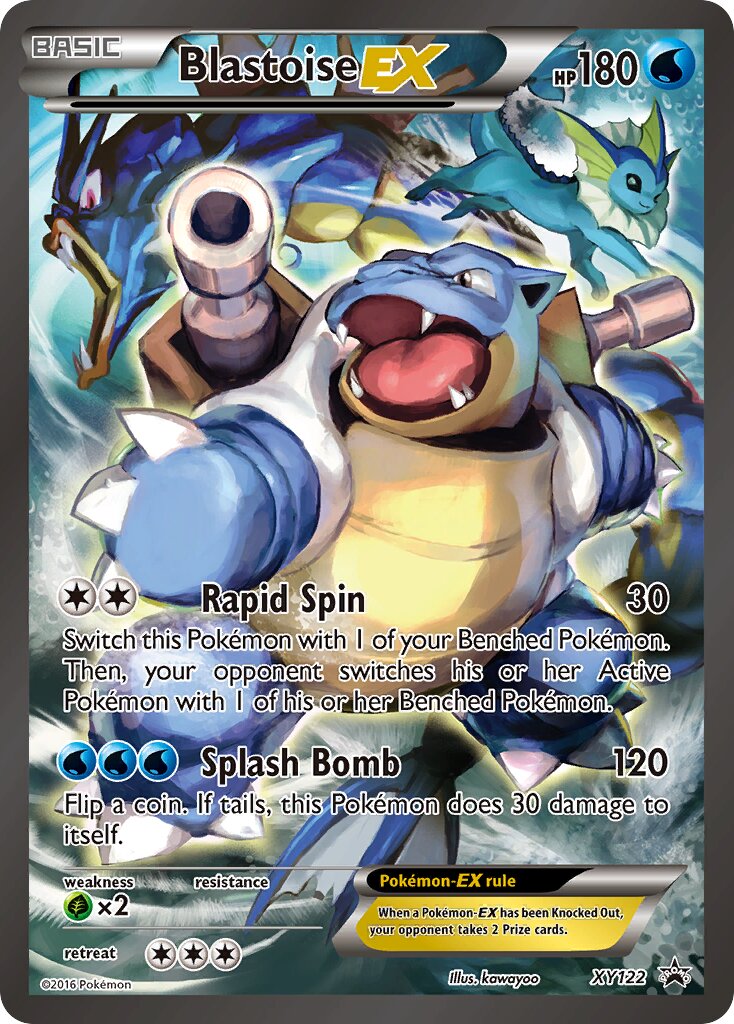 Blastoise-EX - XY122 - Promo (Inglés Foil MP)