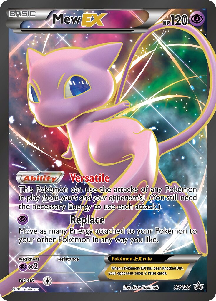 Mew-EX - XY126 - Promo (Inglés Foil LP)