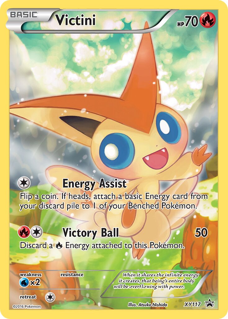 Victini - XY117 - Promo (Inglés Foil MP)