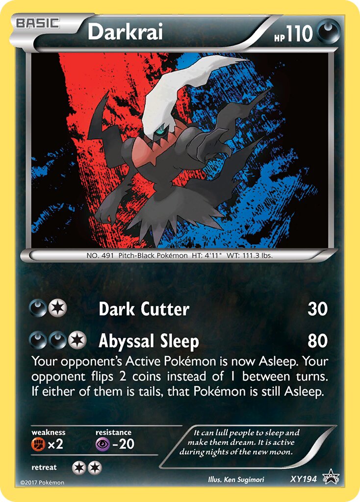 Darkrai - XY194 - Promo (Inglés Foil MP)