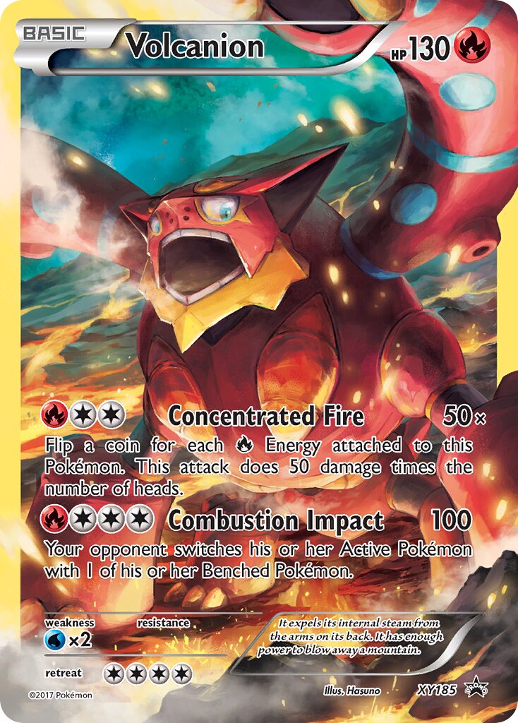 Volcanion - XY185 - Promo (Inglés Foil MP)