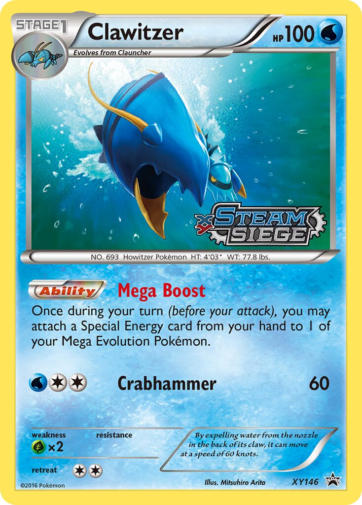 Clawitzer - XY146 - Promo (Inglés Foil LP)