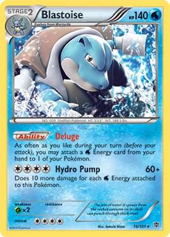 Blastoise - 16/101 (BW Plasma Blast) - 016/101 - Rare (Inglés LP)