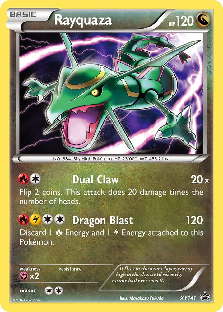 Rayquaza - XY141 - Promo (Inglés Foil LP)