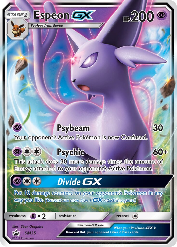 Espeon-GX - SM35 - Promo (Inglés Foil LP)
