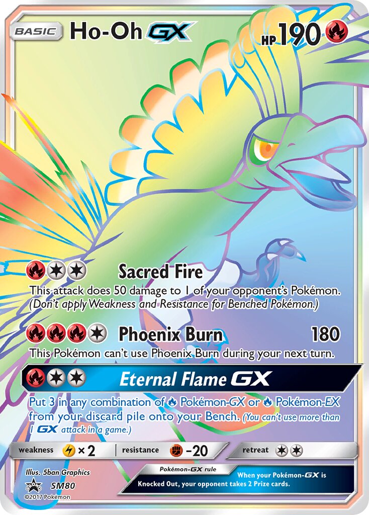 Ho-Oh-GX - SM80 - Promo (Inglés Foil LP)