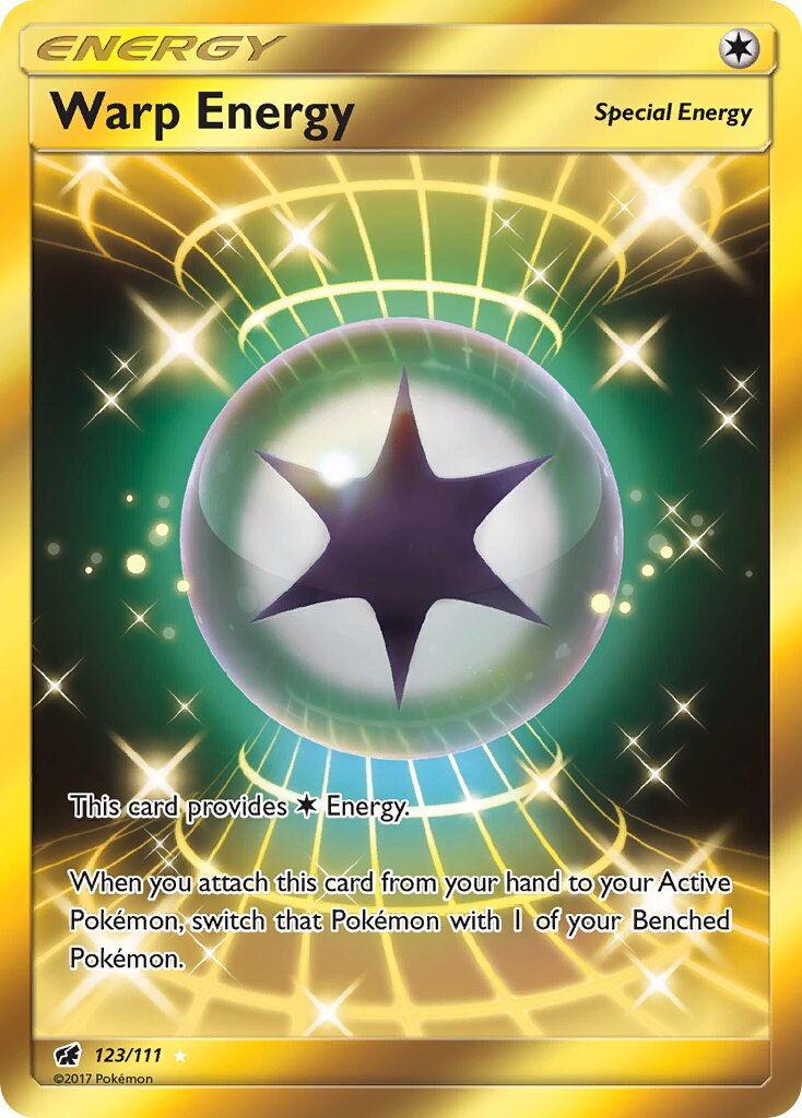 Warp Energy - 123/111 - Rare Secret (Inglés Foil MP)