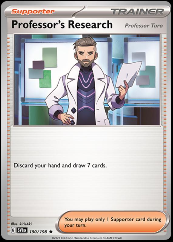 Professor's Research (Professor Turo) - 190/198