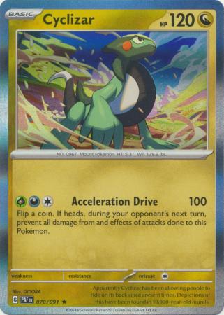 Cyclizar - 070/091 - Holo Rare (Español)