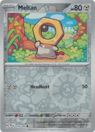 Meltan - 116/162 - Common Reverse Holo (Español)