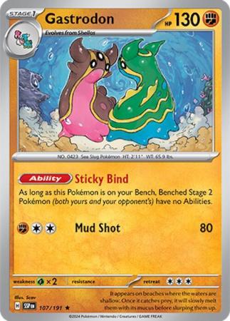 Gastrodon - 107/191 - Holo Rare (Español)