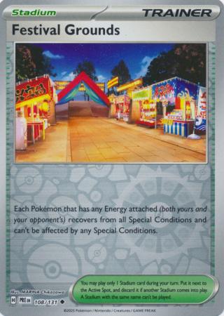 Festival Grounds - 108/131 - Uncommon Reverse Holo