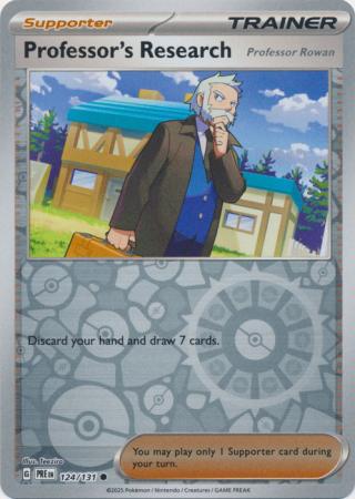 Professor's Research (Professor Rowan) - 124/131 - Common Reverse Holo