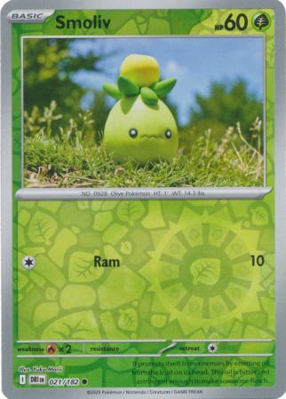 Smoliv - 021/182 - Common Reverse Holo (Español)