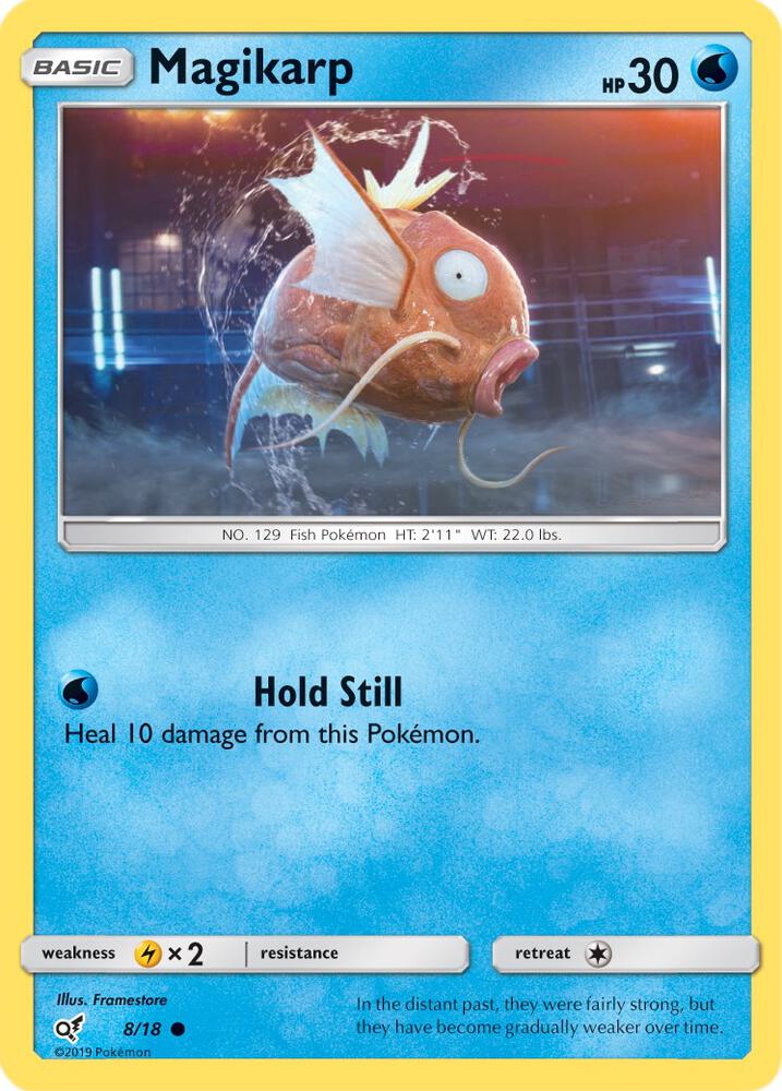 Magikarp - 8/18 - Common (Inglés Foil NM)