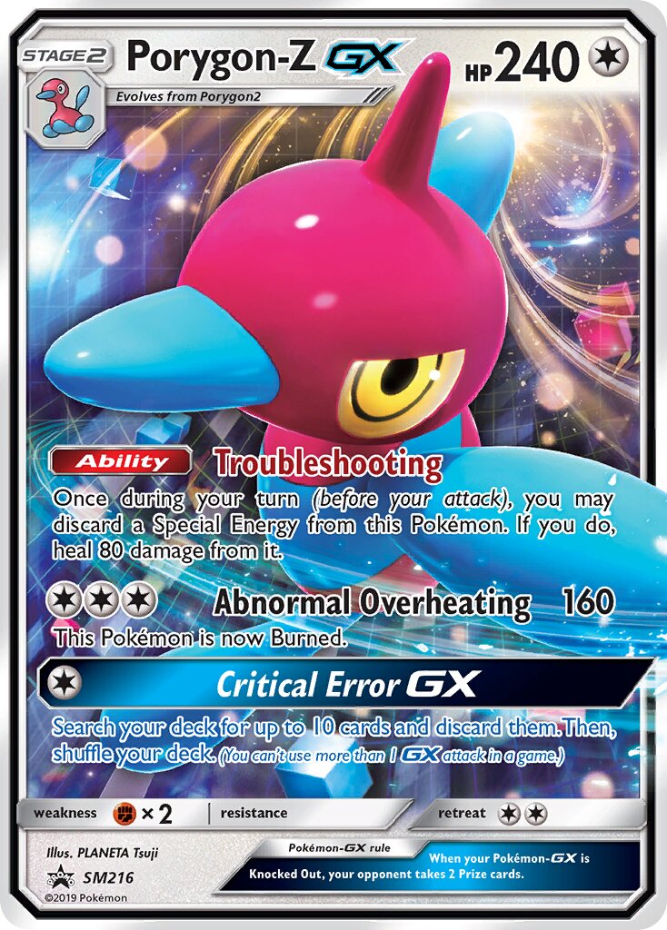 Porygon-Z-GX - SM216 - Promo (Inglés Foil NM)