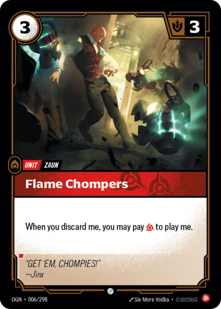FLAME CHOMPERS - OGN-006/298
