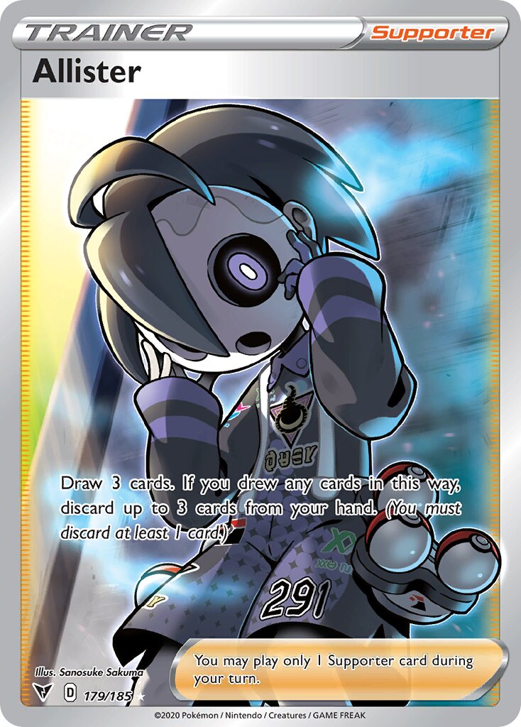 Allister - 179/185 - Rare Ultra (Español Foil NM)