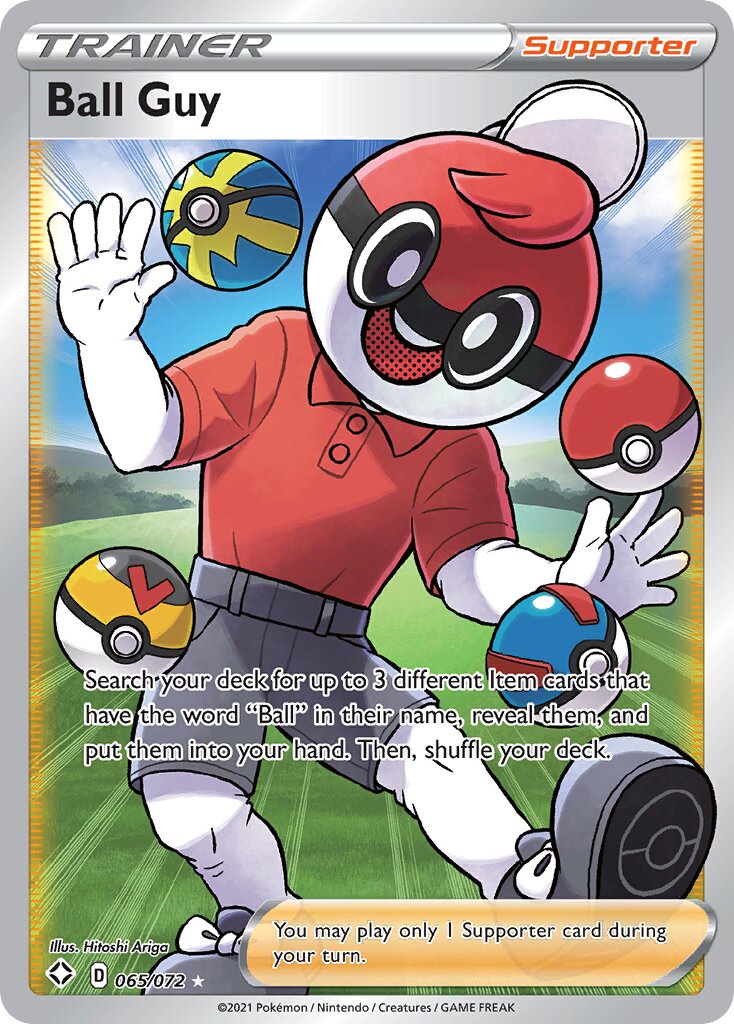 Ball Guy - 065/072 - Rare Ultra (Inglés Foil NM)
