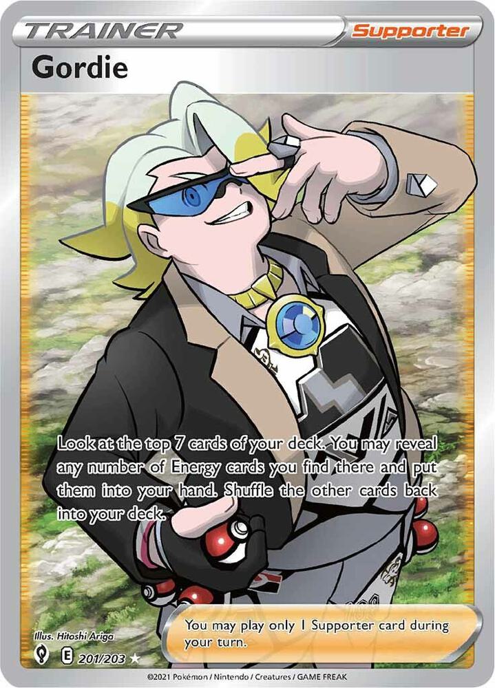 Gordie - 201/203 - Rare Ultra (Inglés Foil NM)