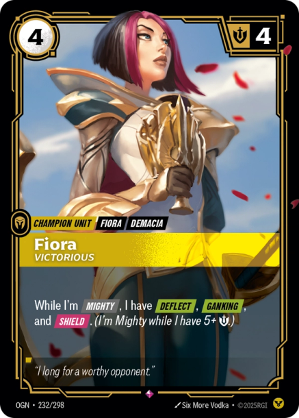 FIORA, VICTORIOUS - OGN-232/298