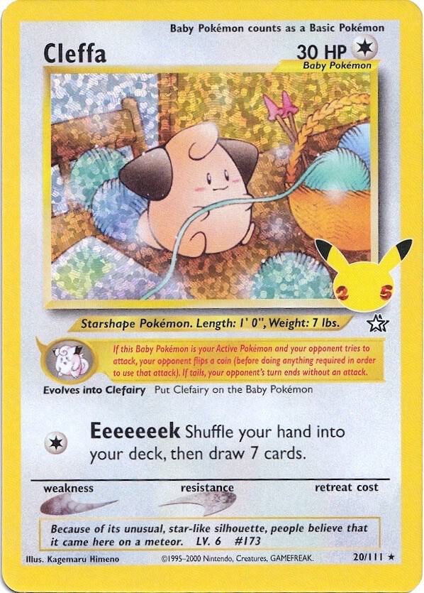 Cleffa - 20/111 - Classic Collection (Inglés Foil NM)