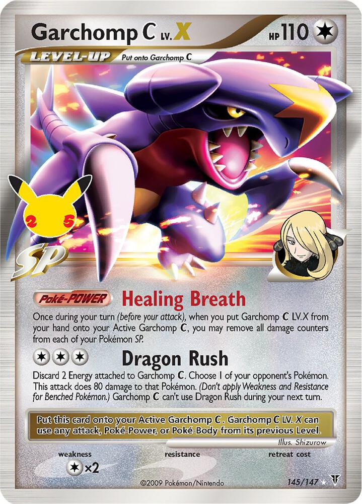 Garchomp C LV.X - 145/147 - Classic Collection (Inglés Foil NM)