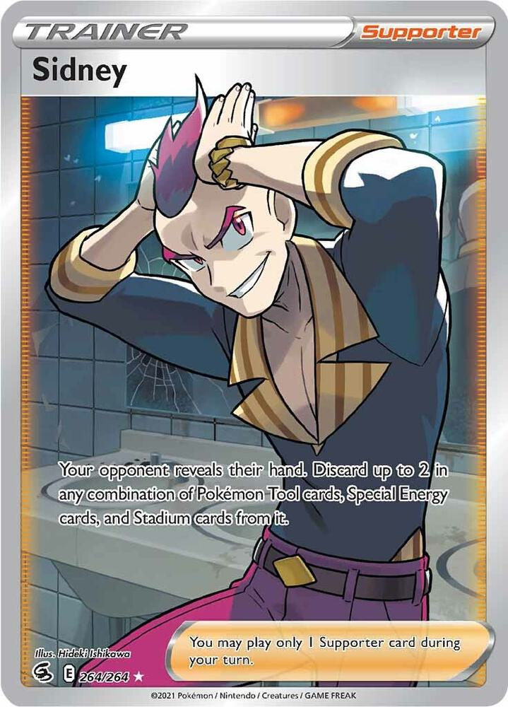 Sidney - 264/264 - Rare Ultra (Inglés Foil NM)