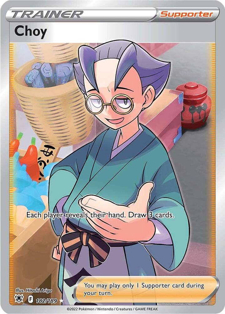 Choy - 182/189 - Rare Ultra (Inglés Foil NM)