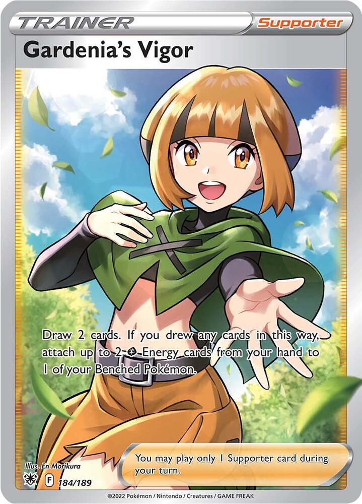 Gardenia's Vigor - 184/189 - Rare Ultra (Inglés Foil NM)