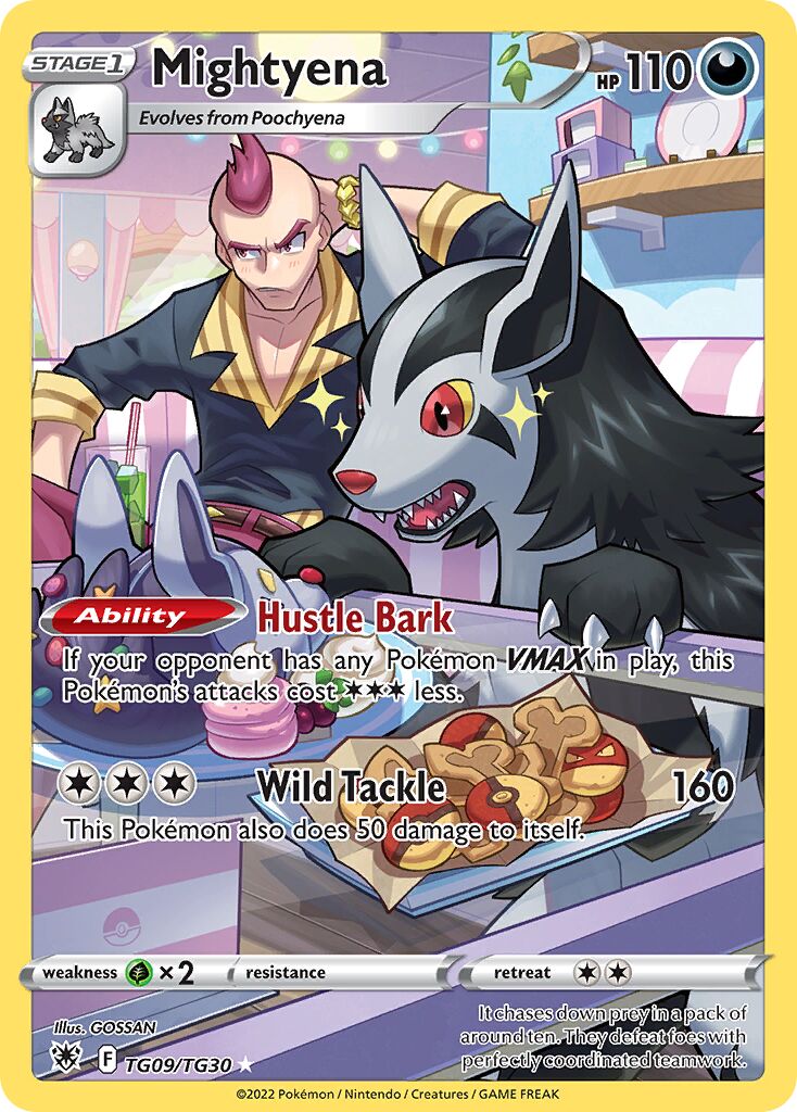 Mightyena - TG09/TG30 - Rare Holo (Inglés Foil NM)