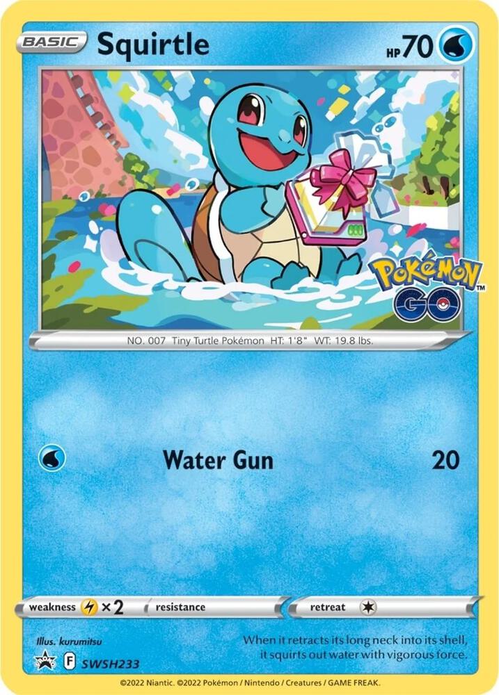 Squirtle - SWSH233 - Promo (Español Foil NM)