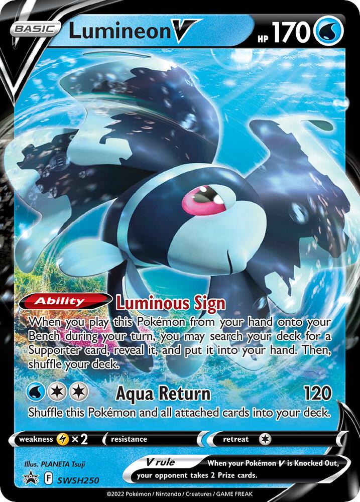 Lumineon V - SWSH250 - Promo (Inglés Foil NM)