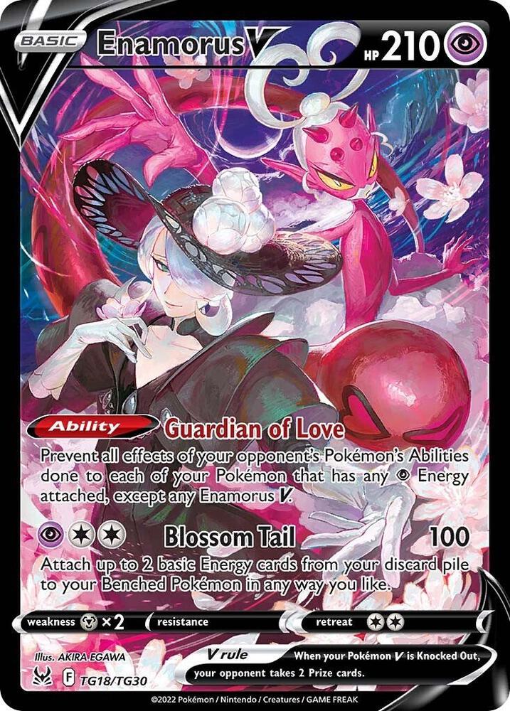 Enamorus V - TG18/TG30 - Holo Rare V (Inglés Foil NM)