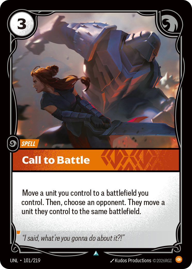 Call to Battle - 101/219