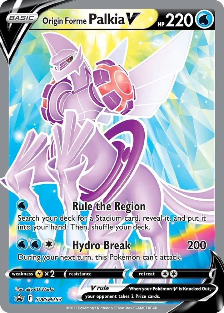 Origin Forme Palkia V - SWSH253 - Promo (Inglés Foil NM)
