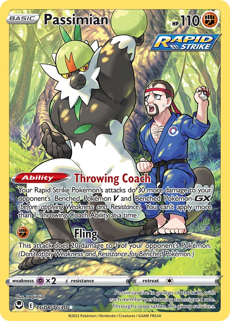 Passimian - TG08/TG30 - Rare Holo (Inglés Foil NM)