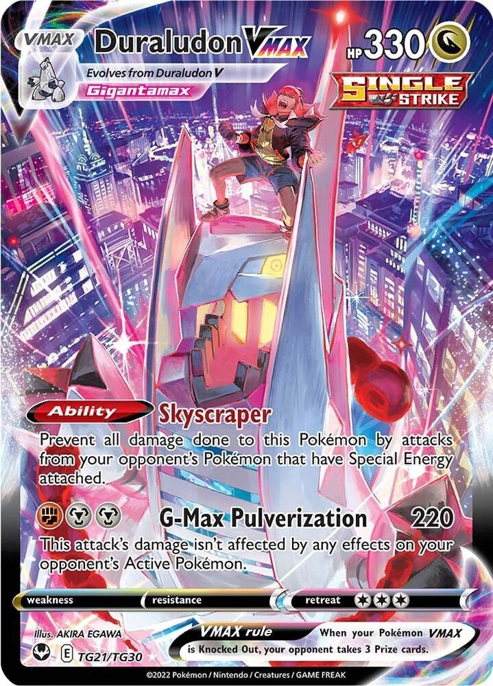 Duraludon VMAX - TG21/TG30 - Holo Rare VMAX (Inglés Foil NM)