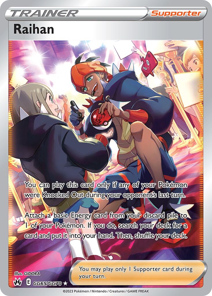 Raihan - GG65/GG70 - Rare Ultra (Inglés Foil NM)