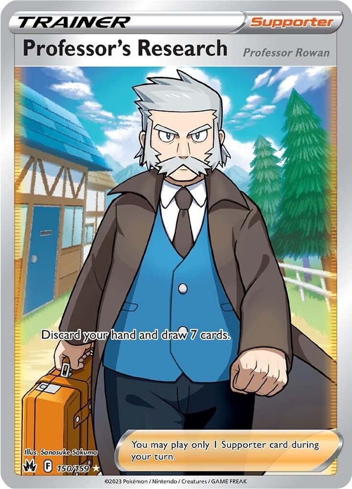 Professor's Research - 150/159 - Rare Ultra (Inglés Foil NM)