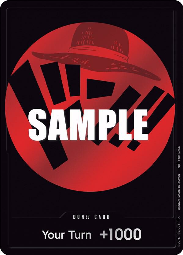 DON!! Card (Red) - One Piece Promotion Cards - Promo Foil (Inglés Foil NM)