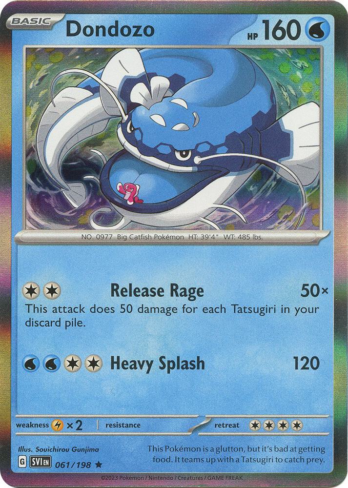 Dondozo - 061/198 - Rare (Inglés Foil NM)