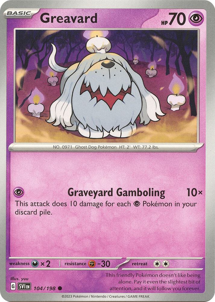 Greavard - 104/198 - Common (Inglés NM)
